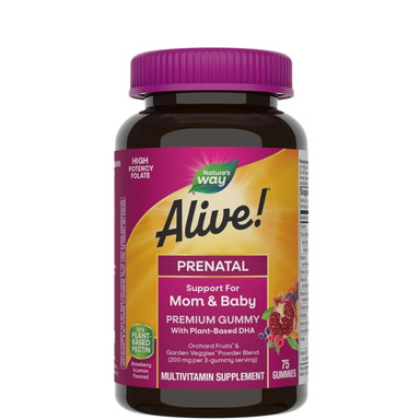 Alive Мултивитамини за бременни 146 мг х75 таблетки Nature's Way