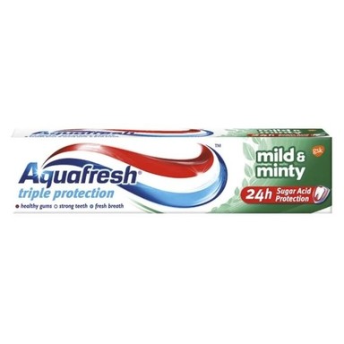 Aquafresh Triple Protection Fresh and Minty Паста за зъби х75 мл