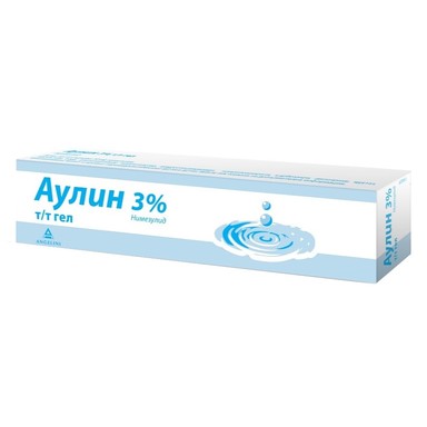 Аулин гел 3% при наранявания Angelini Pharma x50 г