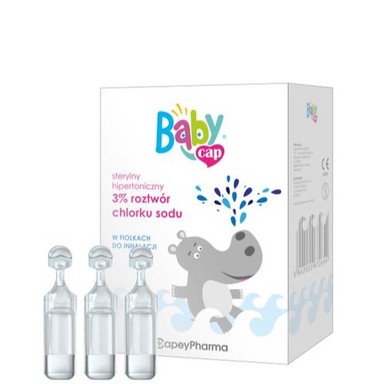 BabyCap Стерилен хипертоничен разтвор 3% 4 мл x18 броя Capeypharma