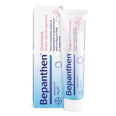 Bepanthen Унгвент против подсичане и наранени зърна 5% х100 г Bayer