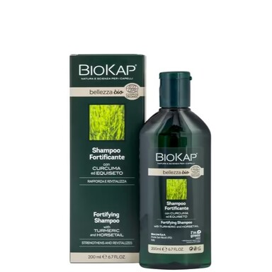 BioKap Био подсилващ шампоан с куркума и хвощ х200 мл