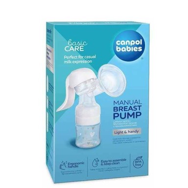 Canpol Basic care Ръчна помпа за кърма