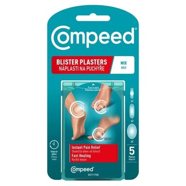 Compeed Пластири против мехури 3 размера х5 броя