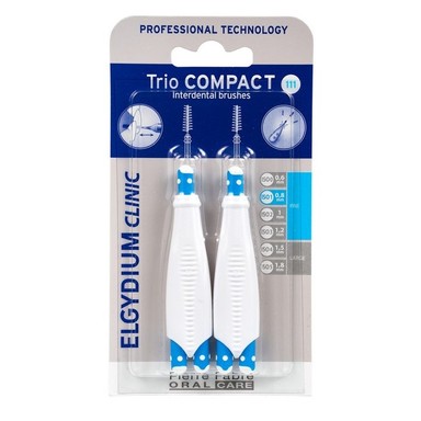 Elgydium Clinic Trio Compact Интердентални четки за зъби х2 броя