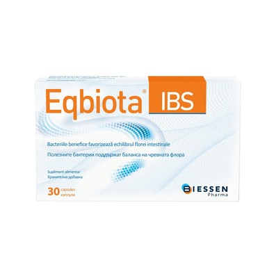 Eqbiota IBS Пробиотик за баланс на чревната флора х30 капсули