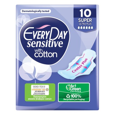 Everyday Sensitive Super Ежедневни дамски превръзки x10 броя