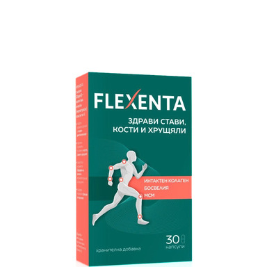 Флексента за стави кости и хрущяли х30 капсули Bionat Pharma