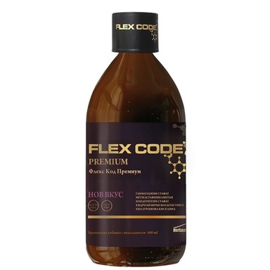 Flex Code Premium Сироп при ставни заболявания x500 мл Herbamedica