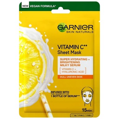 Garnier Skin Naturals Vitamin C Хартиена маска за лице x28 г