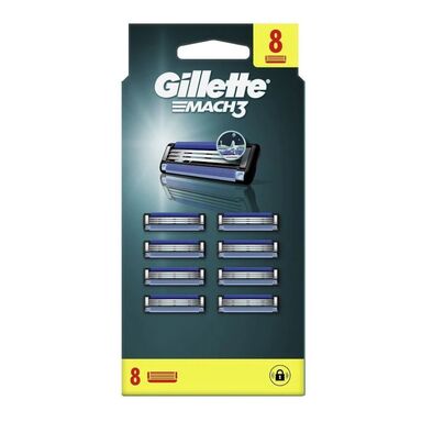 Gillette Mach 3  Резервни ножчета за бръснене x8 броя