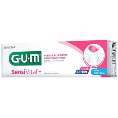 GUM Sensivital Гел паста за чувствителни зъби x75 мл