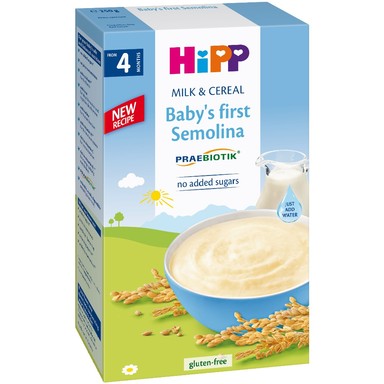 HiPP Пребиотик първа каша на бебето 4+ месеца х250 г