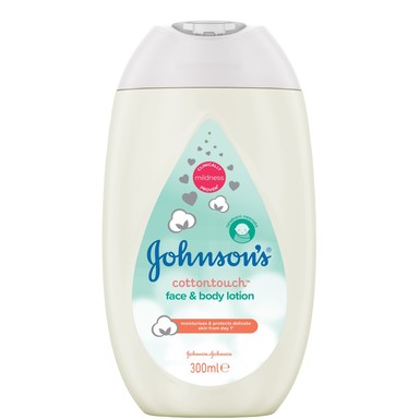 Johnsons Baby Cottontouch Бебешки лосион за лице и тяло x300 мл