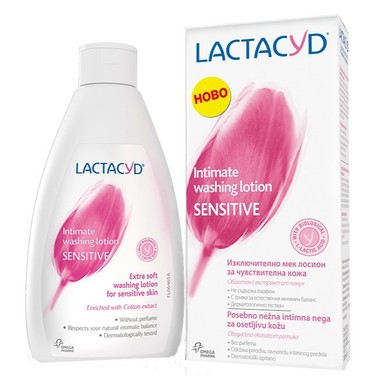 Lactacyd Sensitive Интимен лосион x200 мл Omega Pharma