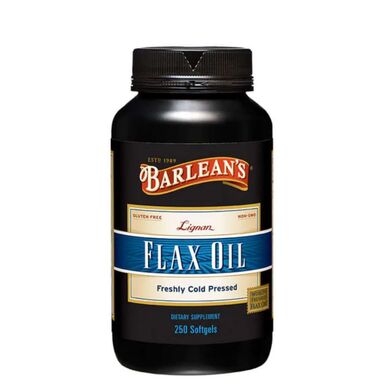 Ленено масло с лигнани x250 капсули Barleans