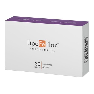 Lipoferilac за нормално кръвообразуване х30 капсули Naturpharma