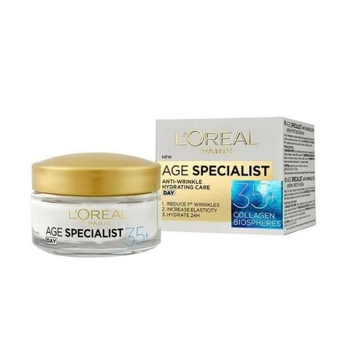 Loreal Age Specialist 35+ Хидратиращ дневен крем за лице против бръчки х50 мл