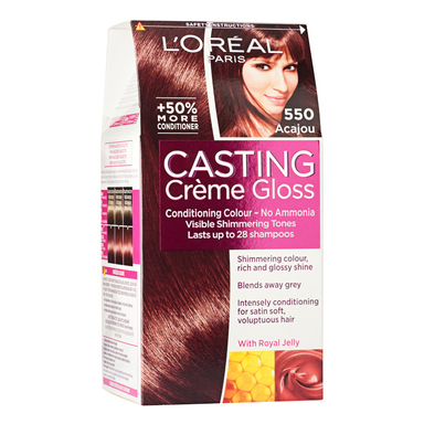 Loreal Casting Creme Gloss Боя за коса без амоняк №550 махагон