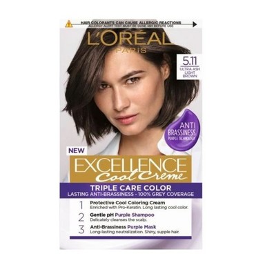 Loreal Excellence Cool Creme Боя за коса 5.11 студено светло кестеняво