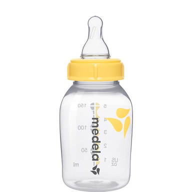 Medela Шише за хранене с биберон 0+ месеца размер S x150 мл