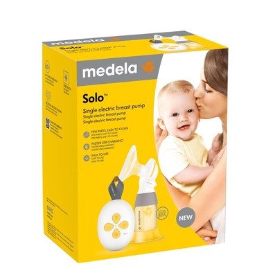 Medela Solo Двуфазна електрическа помпа за кърма с шише и биберон