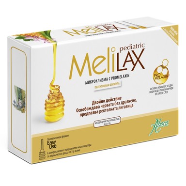 MeliLax Pediatric Микроклизма за деца х6 броя Aboca