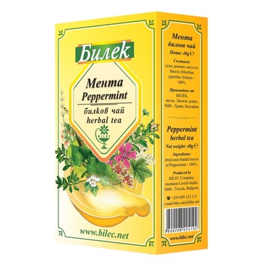 Мента Билков чай х40 г Билек