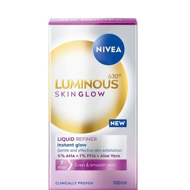 Nivea Luminous 630 Skin Glow Течен пилинг за лице с киселини х100 мл