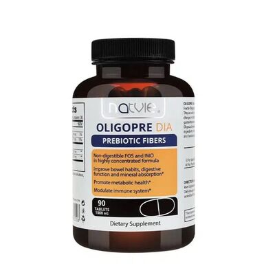 Oligopre Dia 1000 мг Комплекс пребиотични фибри х90 таблетки Natvie