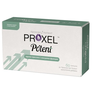 Проксел Потент за здравето на простатата x60 капсули Naturpharma