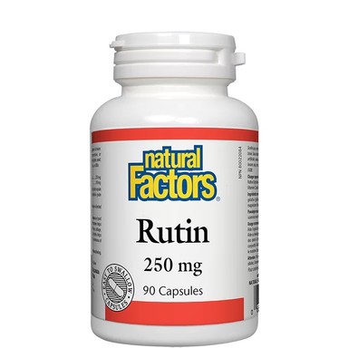 Рутин 250 мг за сърце кости и зъби х90 капсули Natural Factors