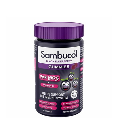 Sambucol Gummies за деца от 4 до 12 години х30 желирани дражета