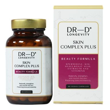 Skin Complex Plus за подмладяване на кожата x60 капсули DR-D Longevity