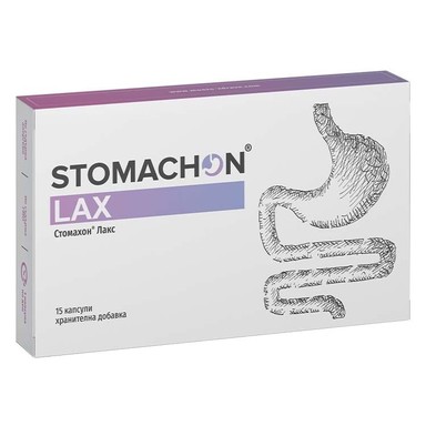 Stomachon Lax при запек х15 капсули Naturpharma