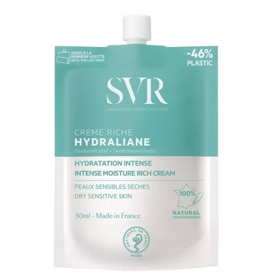 SVR Hydraliane Riche Богат хидратиращ крем за суха чувствителна кожа х50 мл