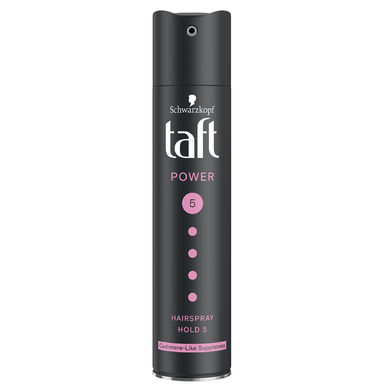 Taft Power Cashmere Лак за коса за суха и увредена коса ниво 5 х250 мл
