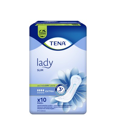 Tena Lady Slim Extra Урологични превръзки 4  капки 515 мл х10 броя