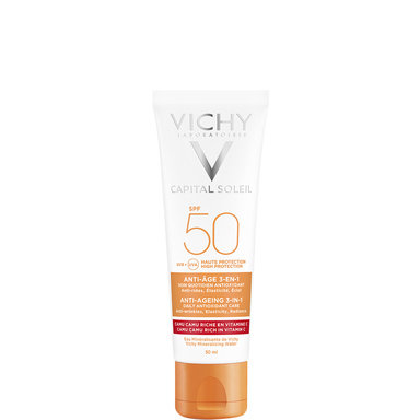 Vichy Capital Soleil 3в1 Слънцезащитен  крем с антиоксидантен ефект SPF50 x50 мл