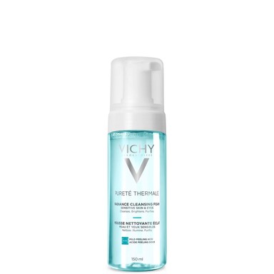 Vichy Purete Thermale Почистваща пяна за лице за чувствителна кожа х150 мл