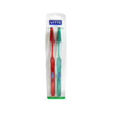 Vitis Medium Четки за зъби х2 броя