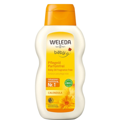 Weleda Baby Био бебешко олио без аромат с невен х200 мл