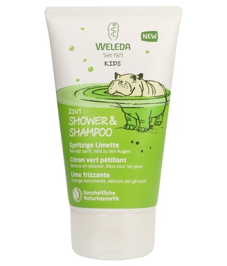 Weleda Kids 2в1 Шампоан и душ гел за деца лимон x150 млx150 мл