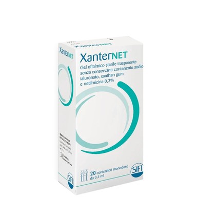 Xanternet Стерилен гел за очи 0.4 мл x20 монодози