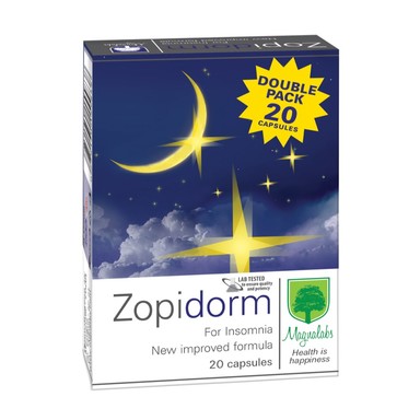 Zopidorm при безсъние x20 капсули Magnalabs