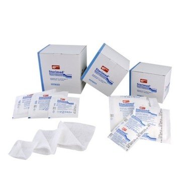 Sterimed Стерилни марлени компреси 5/5 см 8 дипли x3 бр Medica