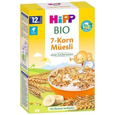 HiPP Био мюсли 7 зърнени култури 12+ месеца х 200 г