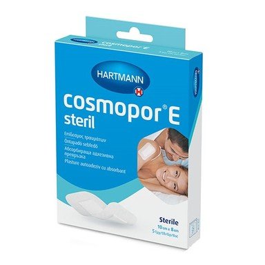 Hartmann Cosmopor E Стерилен пластир 10/8 см х5 бр