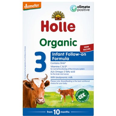 Holle 3 Био преходно мляко за кърмачета 10+ месеца x600 г