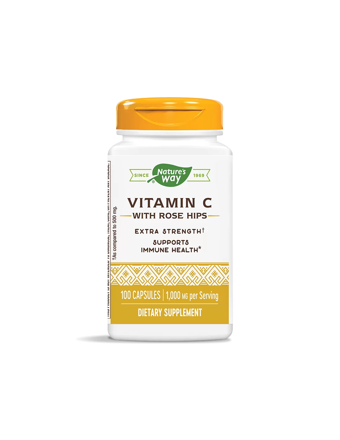 Nature’s Way  Vitamin C with Rose Hips Витамин С 1000 mg и Шипка х 100 капсули